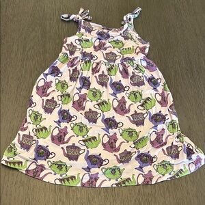 Kate Quinn Teapot Dress in Purple and Green